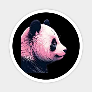 pink panda girl Magnet